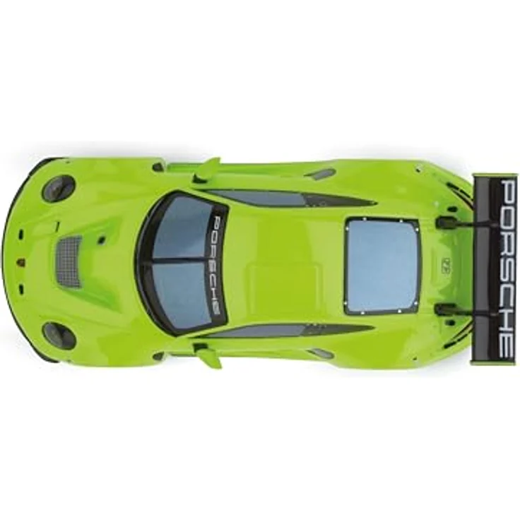 Carrera Hybrid I Porsche 911 GT3 R Greeno I Maßstab 1:50 I Front- und Rücklichter I Bis zu 30 Minuten Rennaction I USB-C-Aufladung in 20 Minuten I Mobile App-Steuerung – Bild 3