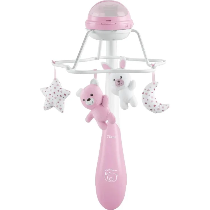 Chicco, Babymobile, Regenbogen Mobile 3-in-1 Pink