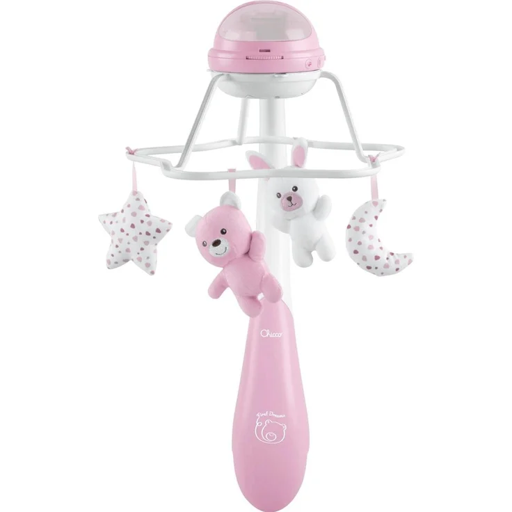 Chicco, Babymobile, Regenbogen Mobile 3-in-1 Pink – Bild 1