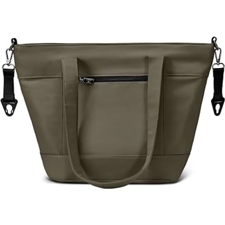 MOON Wickeltasche V-Shape moss, 15 Liter Stauraum, inkl. Wickelunterlage und Flaschentasche, robust und pflegeleicht – Bild 3