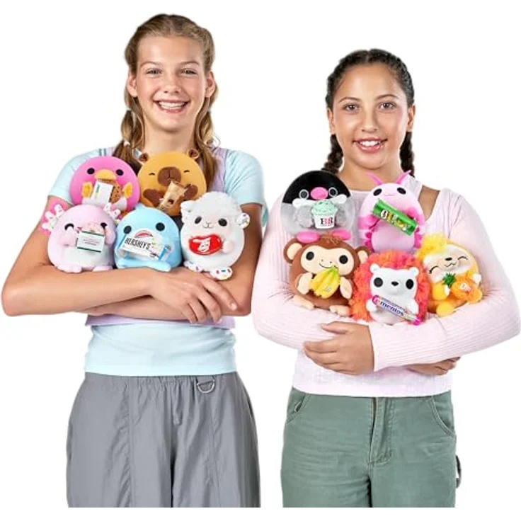 Snackles Serie 2, 13 cm ZURU Kuschelig-weiches Plüschspielzeug mit lizenziertem Snackmarken-Accessoire, ideal zum Sammeln und Knuddeln – Bild 5