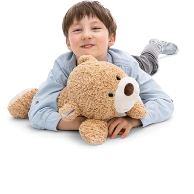 NICI Kuscheltier Bär Finni 50cm - karamell, supersoftes Plüschtier mit weißen Akzenten, perfekt zum Kuscheln und Spielen für Kinder & Erwachsene, tolle Geschenkidee - 62964 – Bild 1