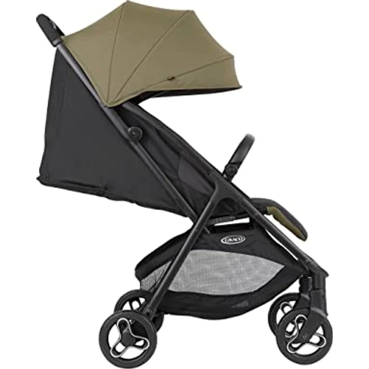 Graco Myavo Leichter kompakter Kinderwagen, bis zu 22 kg, Kleeblatt – Bild 3