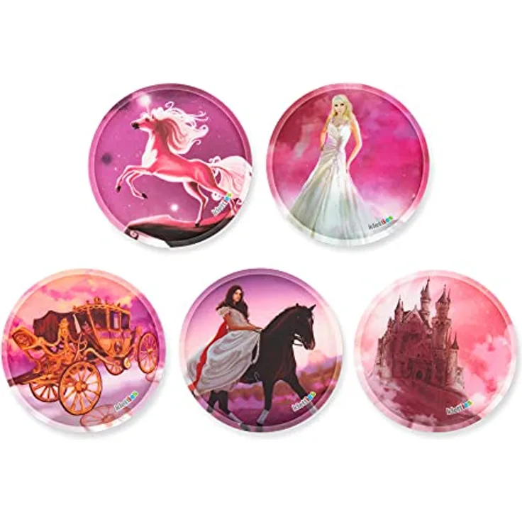 ergobag Klettie-Set (5-tlg. ) MATT prinzessin