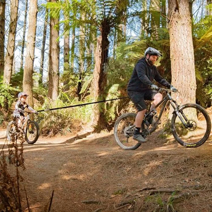 Kids Ride Shotgun, MTB Abschleppseil für Veloanhänger, Zubehör für gemeinsame Familientouren – Bild 4