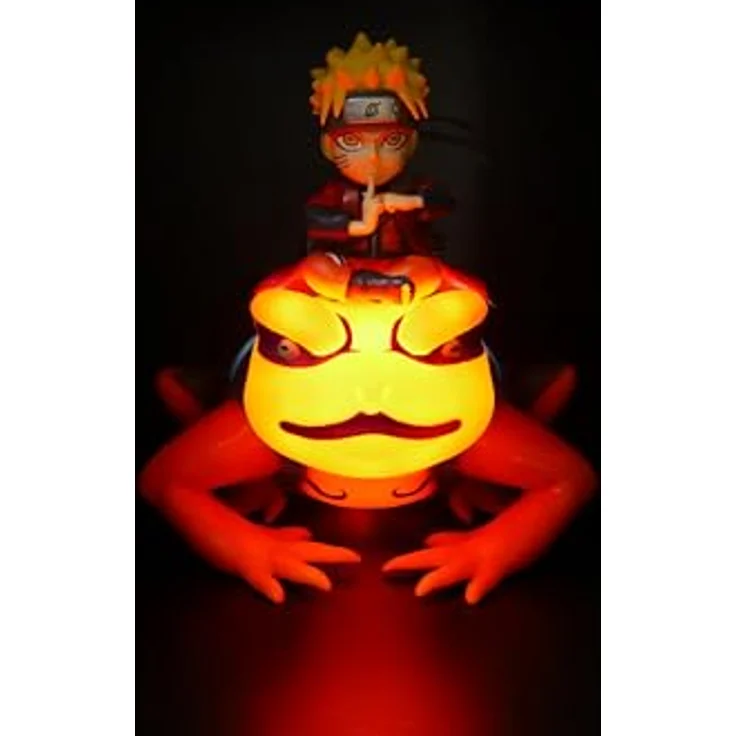 Teknofun Naruto Shippuden Leuchte Naruto and Gamakishi, 20 cm mit Ein/Aus-Taste und taktilem Sensor – Bild 2