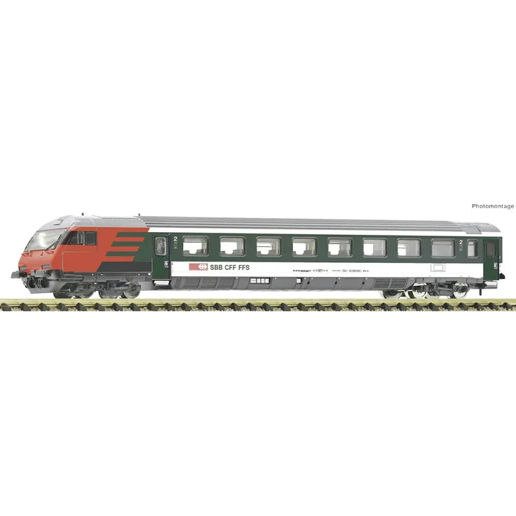 Fleischmann 6260059 N Steuerwagen Typ EW IV, Gattung Bt, 2. Klasse der SBB, mit 62 Plätzen und Rollstuhl- sowie Veloabteil – Bild 1