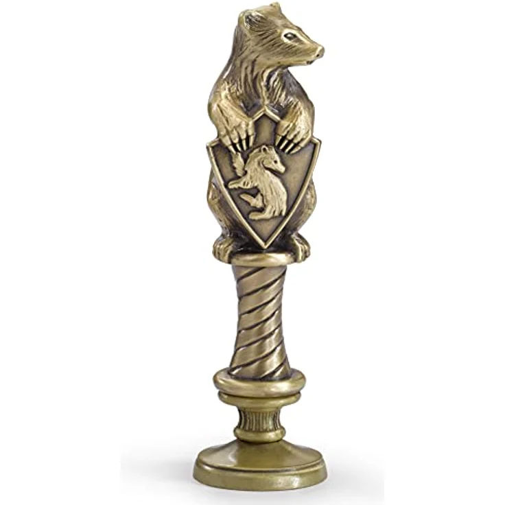 The Noble Collection Stempel Siegel Hufflepuff, Metall, 10 cm, Harry Potter – Bild 6