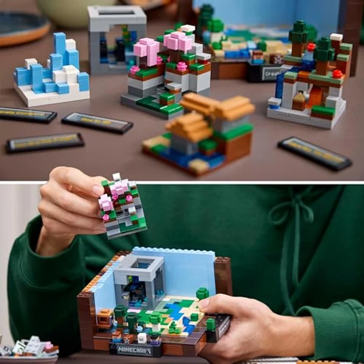 LEGO® Konstruktionsspielsteine Die Werkbank (21265), LEGO Minecraft, (1195 St), Made in Europe – Bild 5