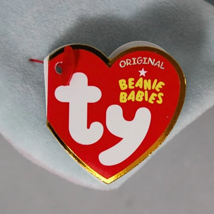 Ty Beanie Baby Dumbo der Elefant, 15,2 cm, aus superweichen, seidigen Stoffen, Hauptfigur aus dem neuen Disney-Film DUMBO – Bild 4