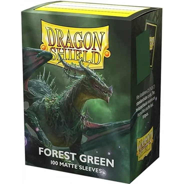 Dragon Shield Arcane Tinmen Dragon Shield: Matte Kartenhüllen für Sammelkartenspiele, Forest Green, 100 Stück – Bild 4