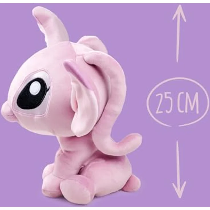 Simba Disney Doorables Angel, 25 cm Plüschfigur aus Lilo & Stitch, geeignet für Kinder ab den ersten Lebensmonaten, farbenfroh und kuschelweich – Bild 3