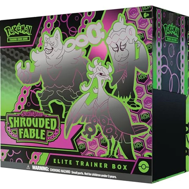 Nintendo Pokémon TCG SV 6.5 Elite Trainer Box *Englische Version* mit 9 Booster-Packs und exklusiver Promo-Karte – Bild 2
