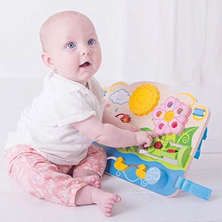 Bigjigs Toys Blumiges Aktivitätsstation – Bild 5