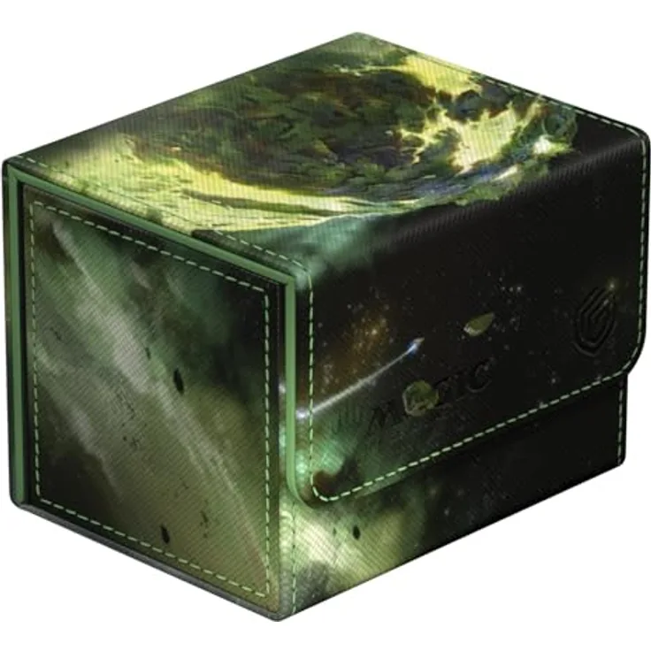 Ultimate Guard Sidewinder 100+ Xenoskin Deck-Box für Magic: The Gathering, Hissing Quagmire, für 100 doppelt gesleevte Karten, mit starkem Magnetverschluss und Mikrofaser-Innenfutter