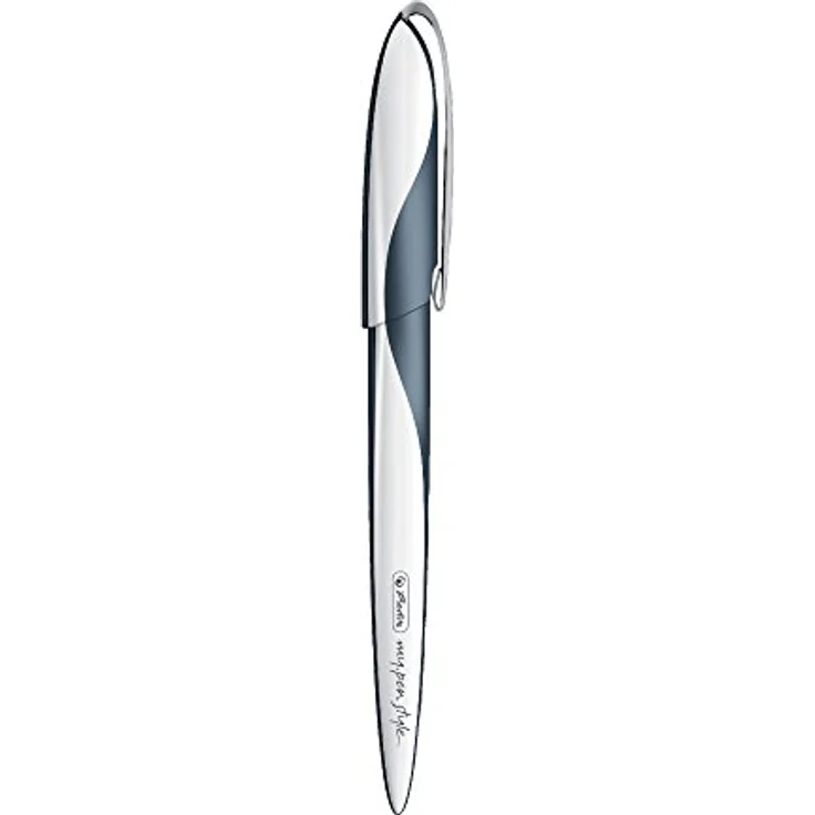 Herlitz Füllfederhalter herlitz Kalligraphie-Set my.pen Nicewriter "Dark Shale" 8-teiliges Kalligraphie Set, ergonomische Griffzone, inkl. 3 Griffstücken, 4 Patronen, Federstärke: 0,9mm, 1,4mm und 1,9mm – Bild 6