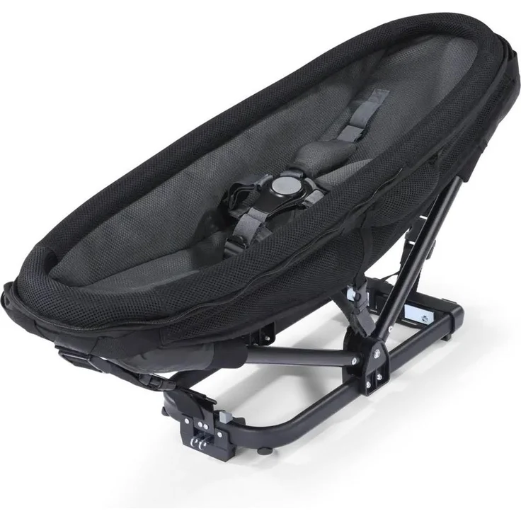 Croozer Yuuna, Kindermodul Babysitz für Veloanhänger, ergonomische Liegefläche, drehbare Funktion, Climatex-Material, bis 10 kg