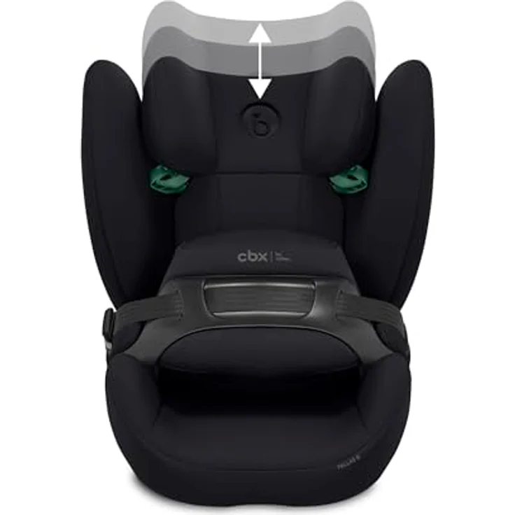 Cybex Pallas B I-Size, 2-in-1 Kindersitz mit Fangkörper und verstellbarer Kopfstütze, Grau – Bild 4