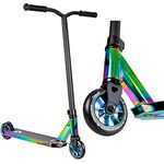 Chilli Pro Scooter Chilli Rocky Scooter Grind - 360 - neochrome| 7-11 Jahre alt, drehbarer Lenker, inkl. Schloss