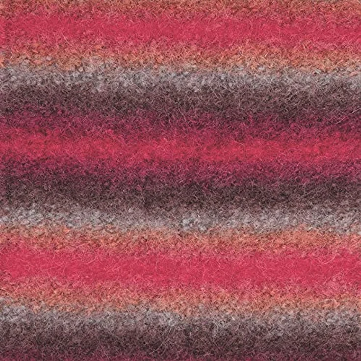 Gründl Filzwolle Spectra, (OEKO-TEX zertifiziert, 100 % Schurwolle zum Filzen, 100 g / 100 m, 1 Knäuel á 100 g), cabernet multicolor – Bild 3