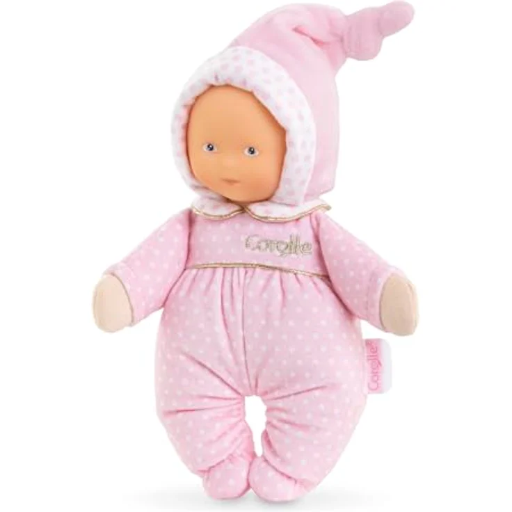 Corolle Babidoux Rêves d'Stars, Kuscheltier für Babys, weich und stimulierend, 20 cm, ab Geburt, mit Vanilleduft und Glockenklang – Bild 2
