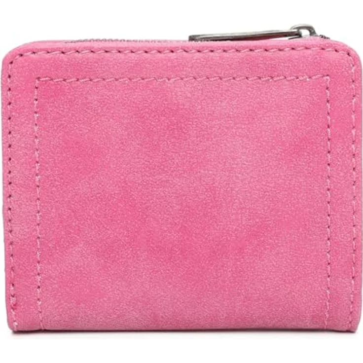 Fritzi aus Preußen Geldbörse Vintag Aurelie, Squeezy Pink, 6 Fächer für Karten, 1 Geldscheinfach, 1 Zipperfach für Münzgeld – Bild 4