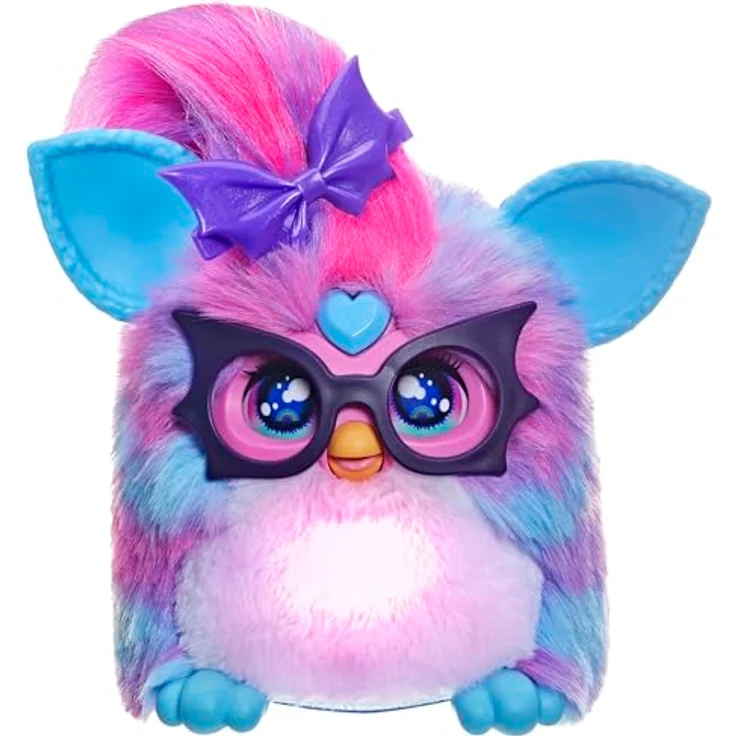 Furby Vibes Blue Razz, interaktives Plüschspielzeug mit 3 Modi und stylbarem Haar, für Mädchen & Jungen ab 6 Jahren – Bild 5