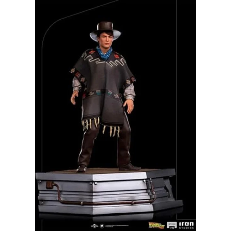 Iron Studios RETOUR VERS LE FUTUR 3 - Marty Mcfly - Statuette 1/10 Art Scale - 23cm – Bild 2