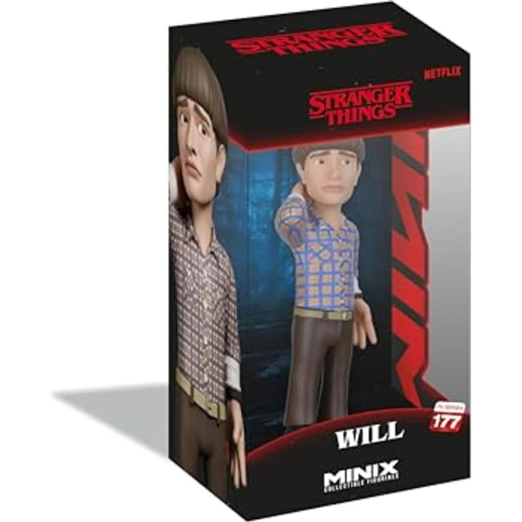 MINIX TV Series #177 Stranger Things Will Tense Sammelfigur, 12 cm hoch aus PVC in Ausstellungsbox – Bild 2