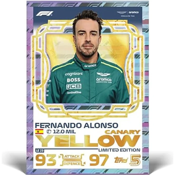 Topps Turbo Attax Formel 1 2024, Mega Tin Revved Up mit 66 Karten, einschließlich 6 LE's und 4 exklusiven Revved Up-Karten – Bild 3