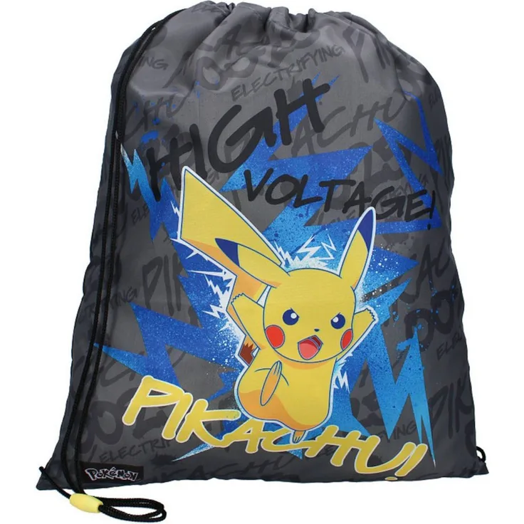 Vadobag Turnbeutel Pokemon Pikachu Kinder Turnbeutel Sportbeutel Rucksack Sporttasche (1-tlg) in Gelb