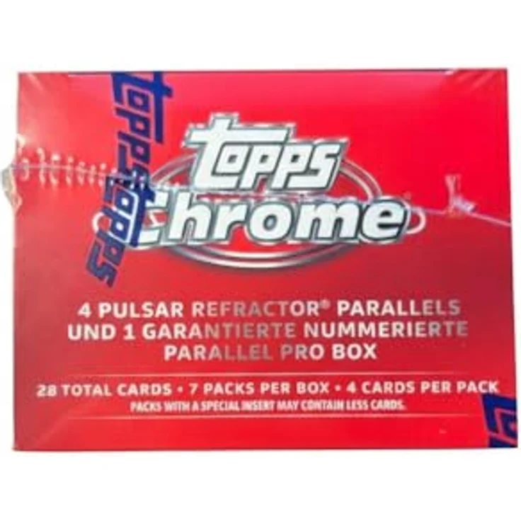 Topps 2026 Bundesliga Chrome Value Box, hochwertige Sammelkarten mit seltenen Parallels und Autogrammkarten – Bild 4