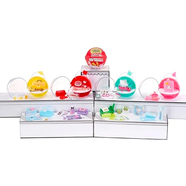 MGA Entertainment MGA's Miniverse - Make It Mini Hello Kitty, Schreibwaren Set zum Selberbasteln, Miniaturformat – Bild 6