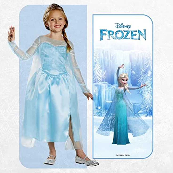 Disney Frozen DISK129879 Frozen ELSA Nicht zutreffend, Blau, XS – Bild 2