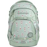 Coocazoo Schulrucksack Mate „Dancing Dots” Mint, ergonomischer & anpassbarer Tornister, höhen- & größenverstellbar, mit Brustgurt & Hüftgurt, 30 Liter, ab der 3. Klasse