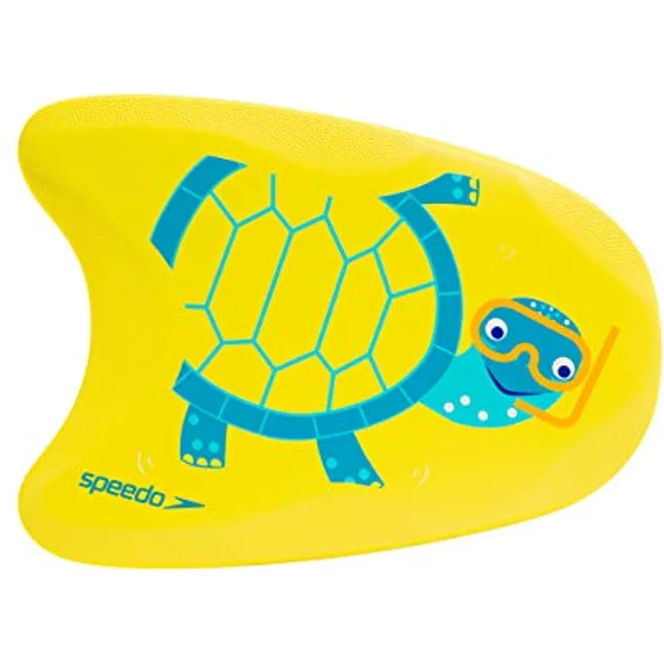 Speedo Unisex Kinder Kids Turtle Float and Training Aid Schwimmsitz, gelb/blau, Einheitsgröße
