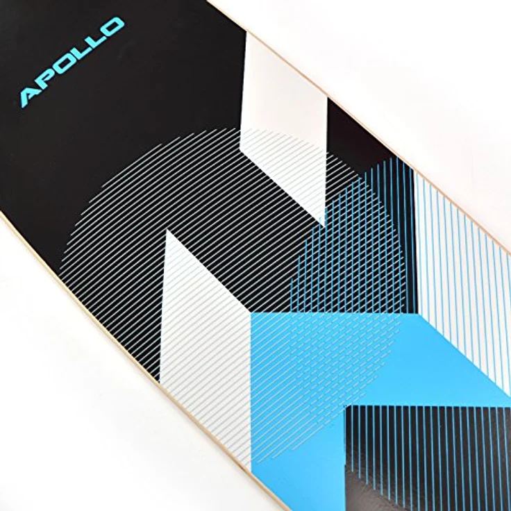 Apollo Longboard Matei Special Edition Komplettboard mit High Speed ABEC Kugellagern inkl. Skate T-Tool, Drop Through Freeride Skaten Cruiser Boards – Bild 4