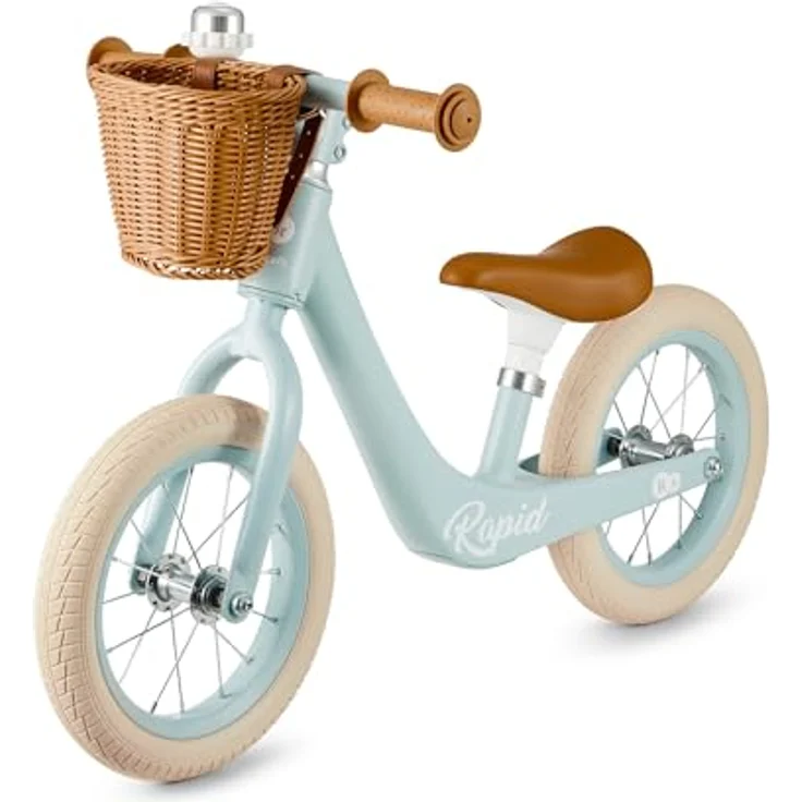 kk Kinderkraft RAPID2 Laufrad aus Metall, Retro-Stil, Verstellbarer Sitz, für Kinder von 2 Jahren bis 35 kg – Bild 1