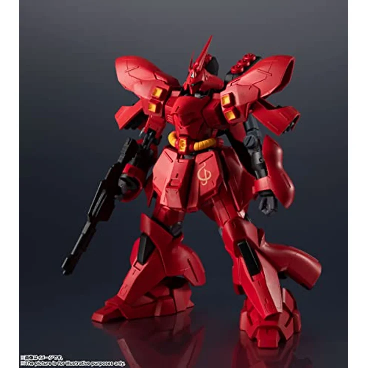 Bandai Tamashii Nations Gundam Mobile Suit MSN-04 Sazabi Figur, 15.5 cm, rot – Bild 2