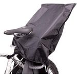 Zamboo Fahrradkindersitz Schwarz, Regenschutz für Kinder-Fahrradsitz, wasserabweisend & einfach anzubringen