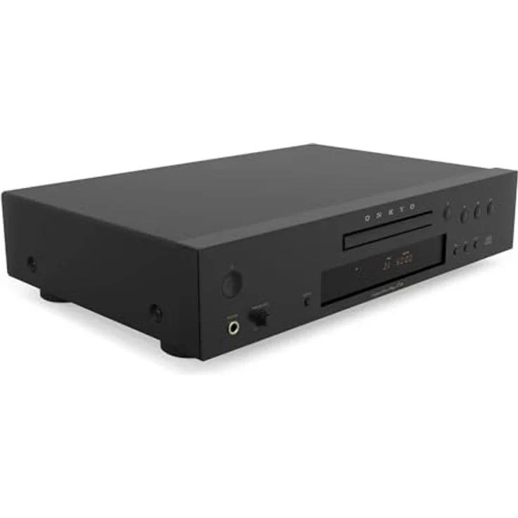 ONKYO C-30 CD-Player mit 32 Bit/768 kHz DAC, Anti-Vibrations-Design, schwarz – Bild 2