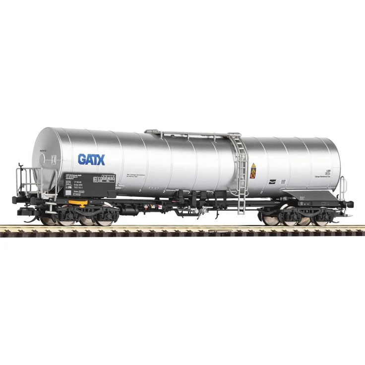 Piko TT 47783, TT Chemiekesselwagen der GATX, mit verchromtem Hochglanzkessel und detaillierter Bedruckung, Maßstab 1:120