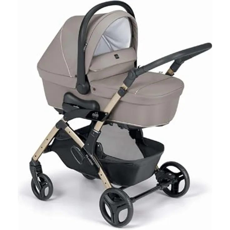 CAM Sistema Modulare 877021 C951 Fluido, Buggy für Kinder bis 48 Monate, leicht und kompakt, mit Adapter für Babyschale und Wickeltasche