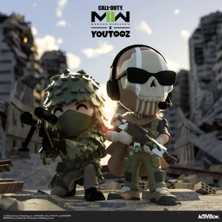 Youtooz Call of Duty: Modern Warfare 2 Vinyl Figur Ghillie Suit Sniper 12 cm, Kuscheltier in Fensterbox – Bild 7