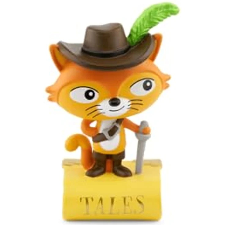 tonies Hörfiguren für Toniebox, Lieblings-Märchen – Der gestiefelte Kater und 3 weitere Märchen, Hörbuch für Kinder ab 3 Jahren, Spielzeit ca. 60 Minuten – Bild 1