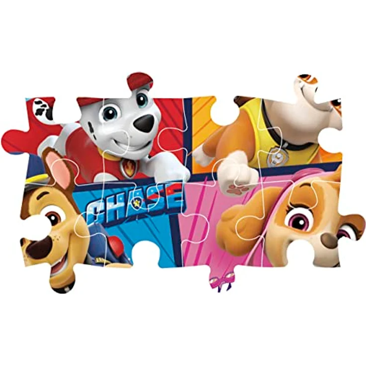 Clementoni 24238 Supercolor Puzzle Paw Patrol, 24 Maxi Teile, buntes Kinderpuzzle mit leuchtenden Farben und Farbintensität, Geschicklichkeitsspiel für Kinder ab 3 Jahren – Bild 5