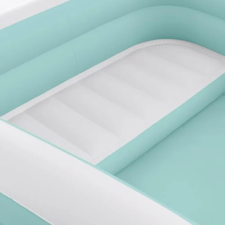 Intex Swim Center Family Lounge, Aufblasbarer Pool mit integrierten Sitzen und Sonnenschutz, Kirsch-Design, ab 6 Jahren – Bild 3