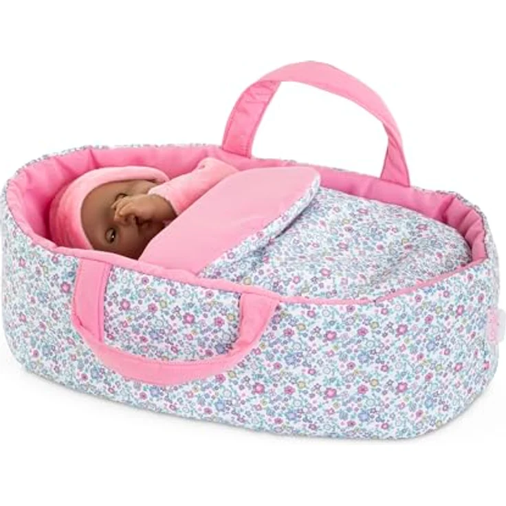 Corolle Blumenkörbchen für Puppen, Zubehör mit wendbarem Kissen und Decke, 30 cm, ab 18 Monate – Bild 4
