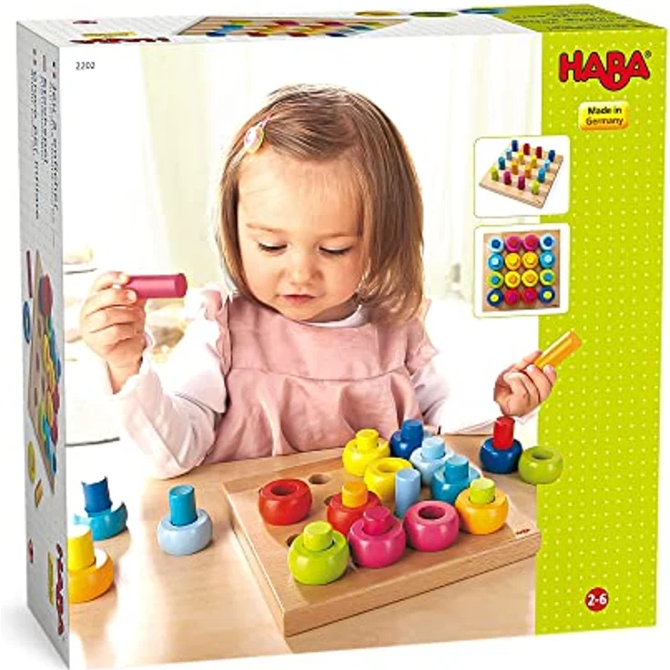 HABA® - Steckspiel Farbkringel – Bild 3
