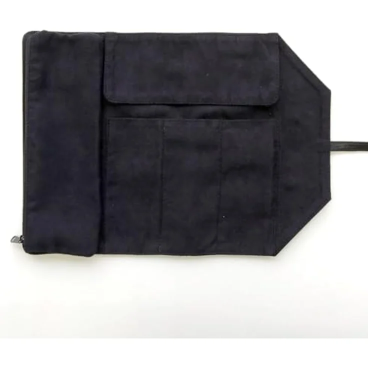 Rhodia Rhodia Touch Etui Rolle 2, 2in1 Federmäppchen aus italienischem Kunstleder mit abnehmbarem Schlampermäppchen, Maße 23x32cm – Bild 6